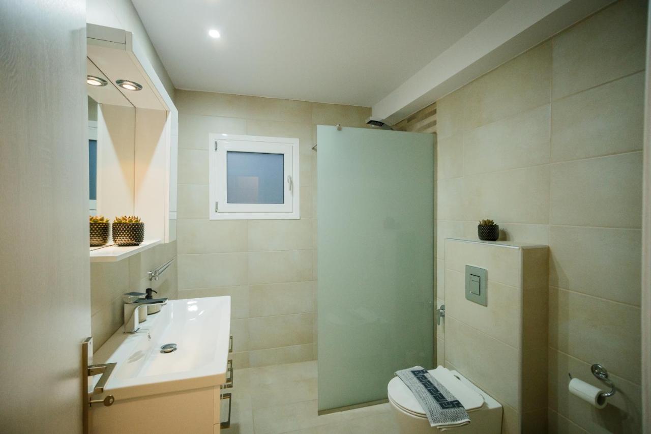 Villa Boviana With Private Swimming Pool Agios Sostis  Exteriör bild